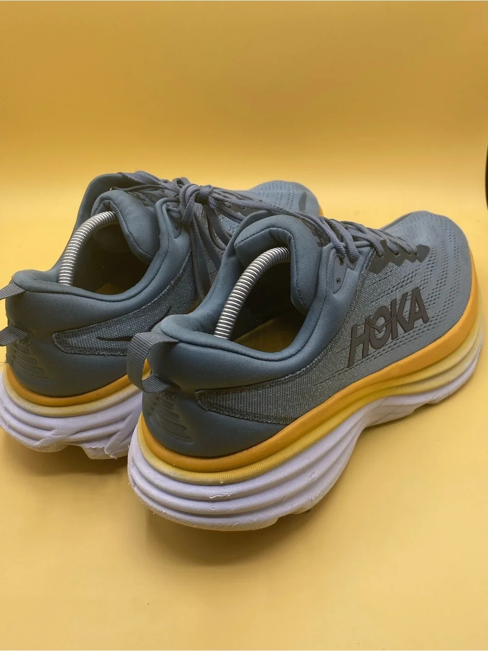 HOKA Bondi 8 Goblin Blue/Mountain Spring - Picture 2 of 4